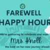Farewell Happy Hour with Mrs. Knoll (Adults Only)